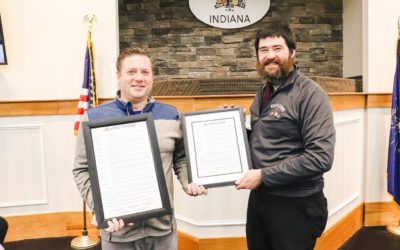 Town of Whitestown issues Autism Awareness and Child Abuse Prevention proclamations