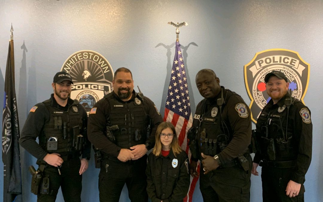 Local 10-year-old becomes officer for a day