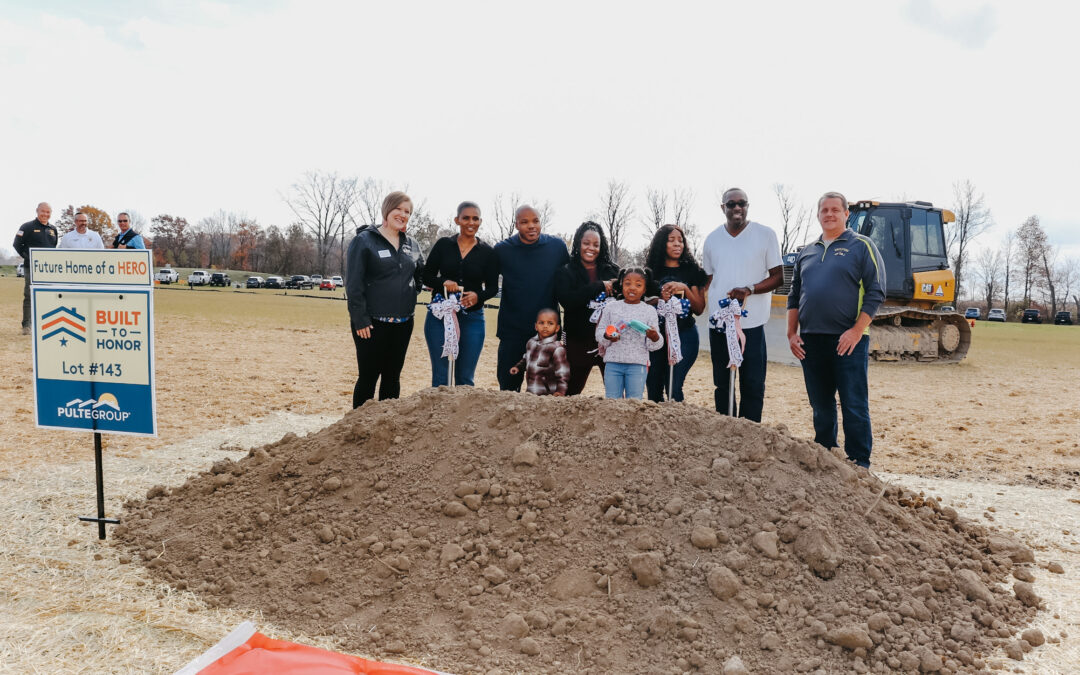 PulteGroup Surprises Navy Veteran with Built to Honor Home Groundbreaking Event in Whitestown