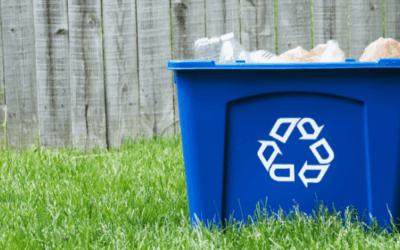 New Community Recycling Bin in Whitestown
